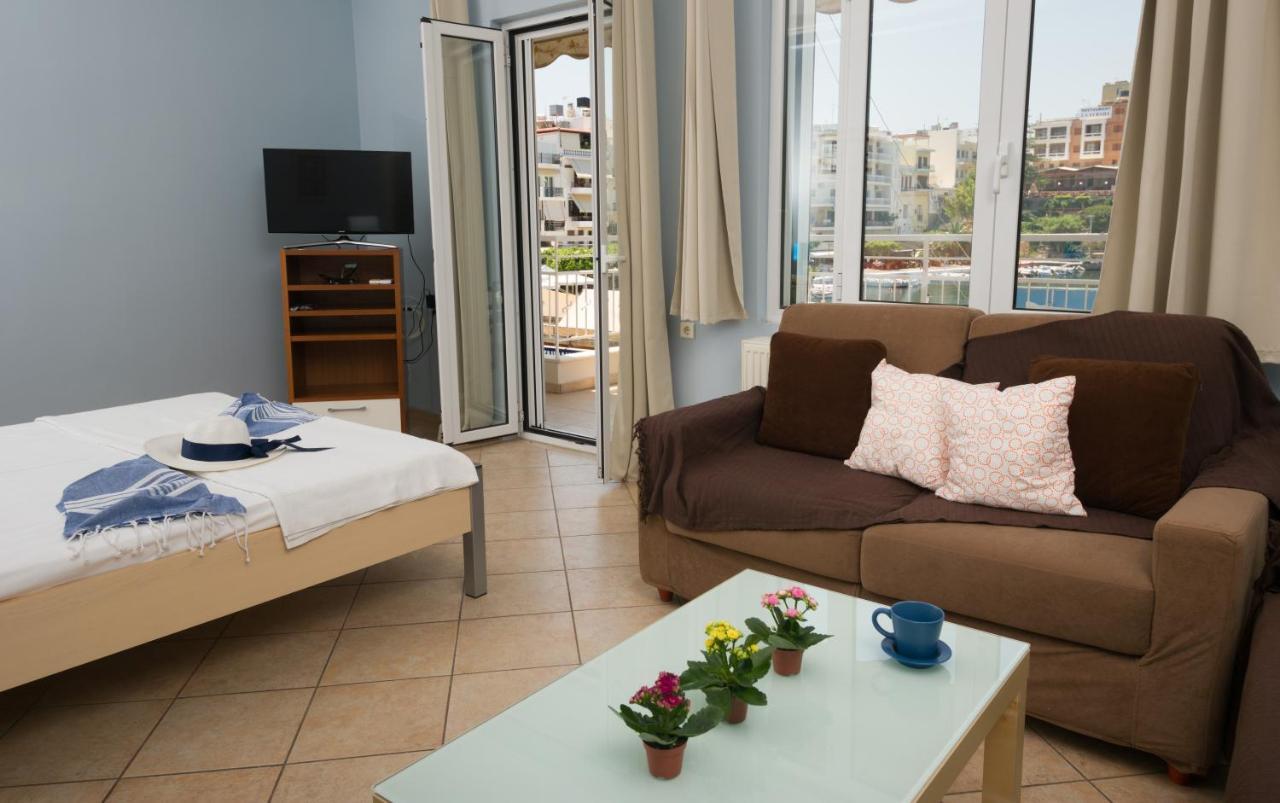 Straight To The Lake View Apartments Ayos Nikolaos Dış mekan fotoğraf