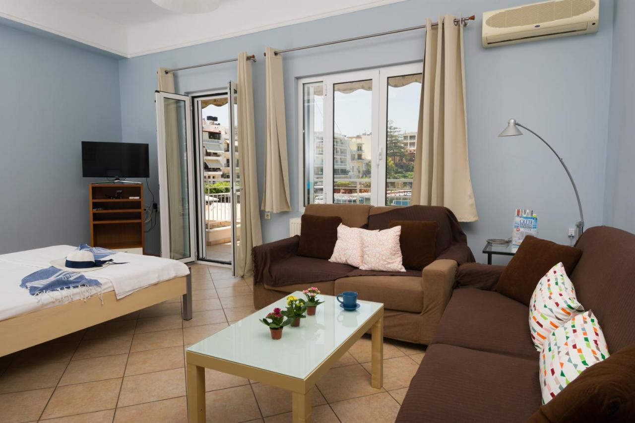 Straight To The Lake View Apartments Ayos Nikolaos Dış mekan fotoğraf